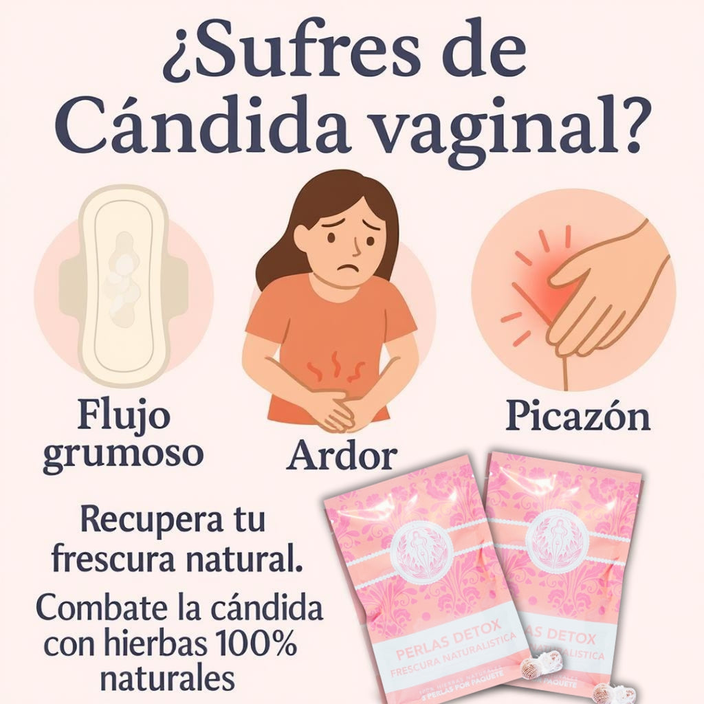 Ovulos Detox Anti-candida y mal olor